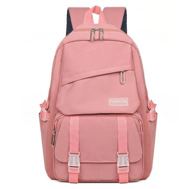 Are there any school bags with a large main compartment?